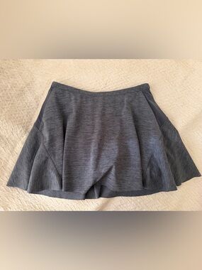 Athlete XS Gray Athletic Skort with Built-In Shorts